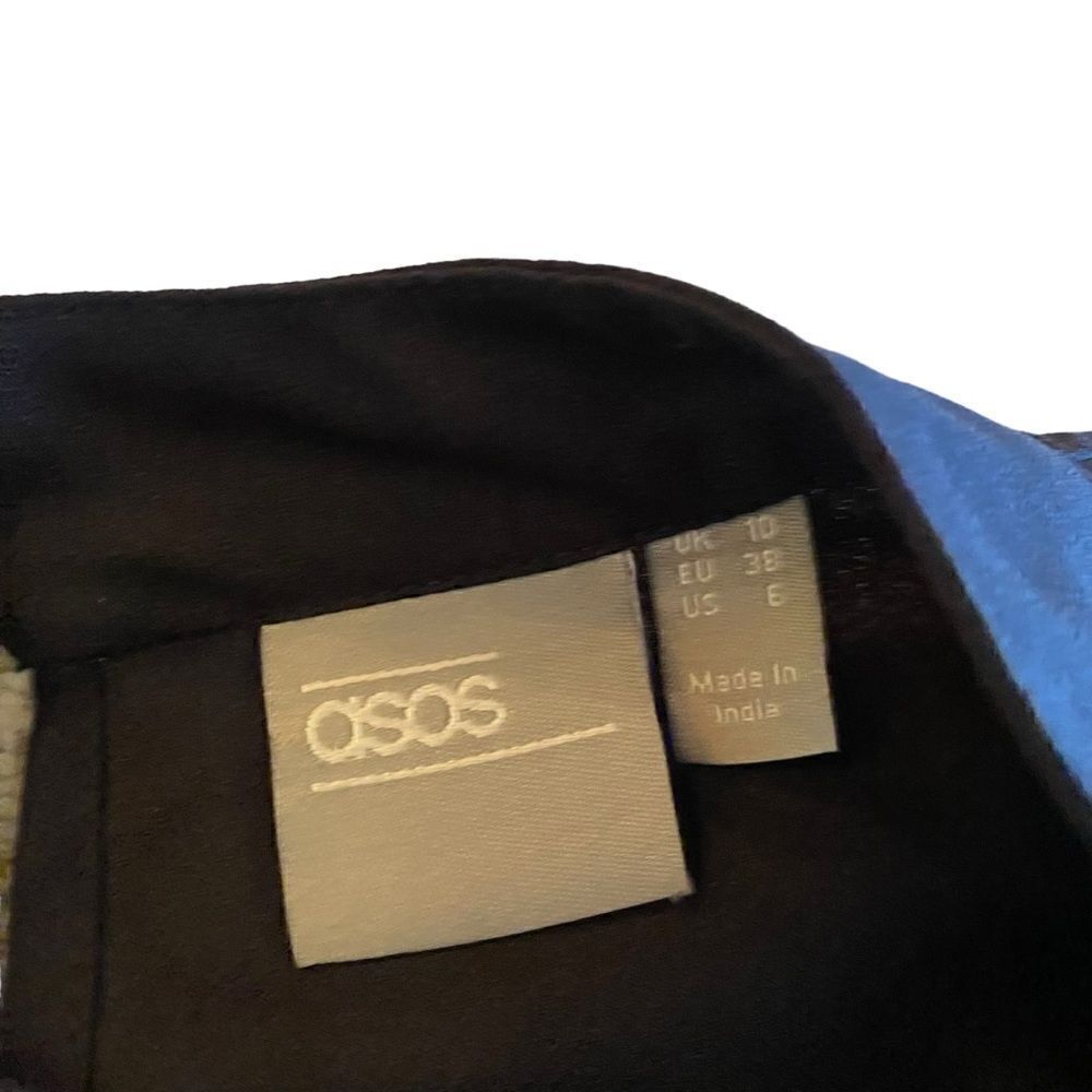 EUC ASOS Design Embroidered Mini Dress - Picture 5 of 8